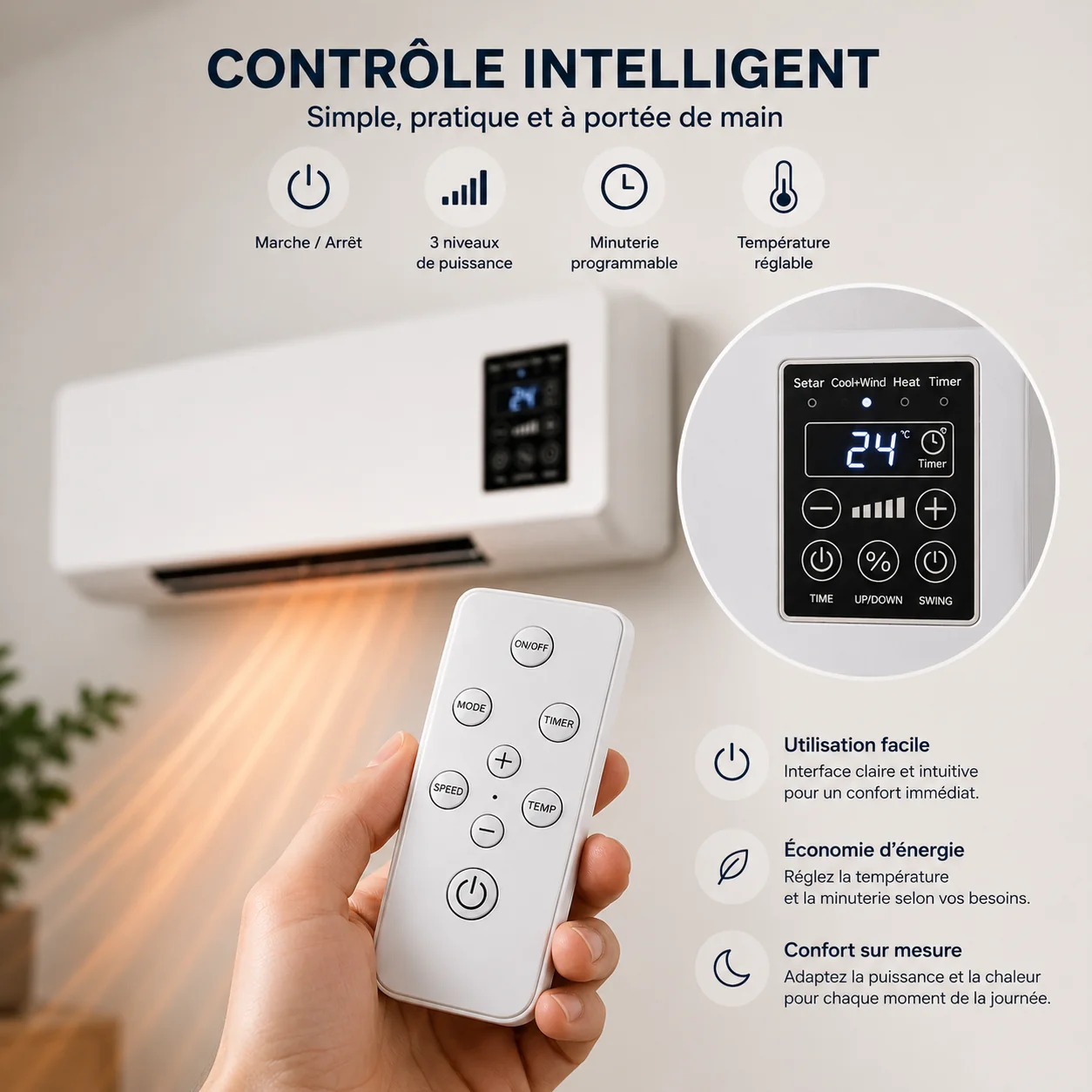 Contrôle intelligent par télécommande